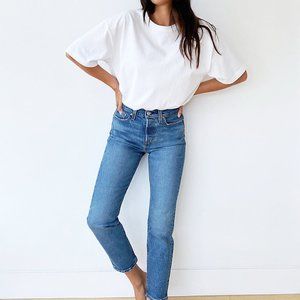Aritzia Levi's Wedgie Denim Straight Leg Jeans